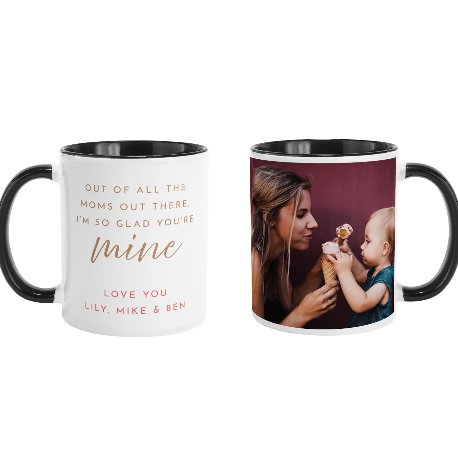 I'm Glad You're Mine Photo Mug