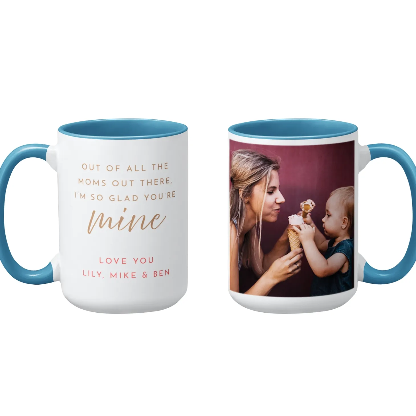 I'm Glad You're Mine Photo Mug