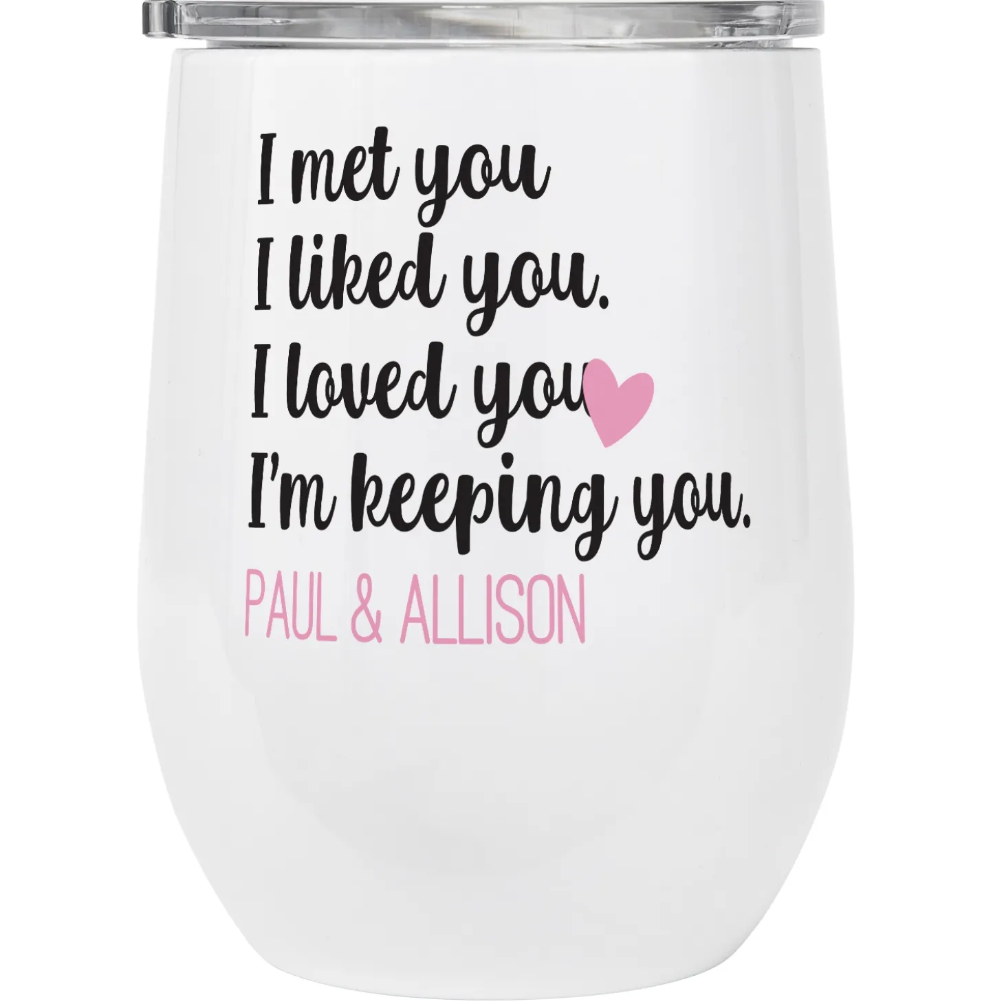 I'm Keeping You Insulated Tumbler