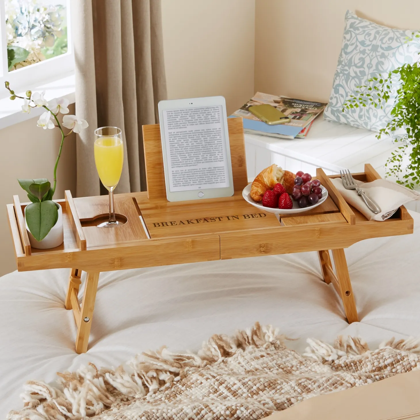 2-in-1 Convertible Breakfast Tray