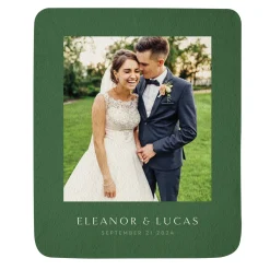 Infinite Love Photo Quilted Throw