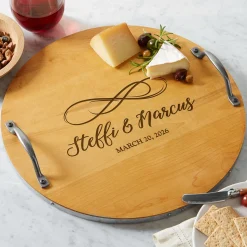 Infinity Premium Maple Wood Barrel Tray