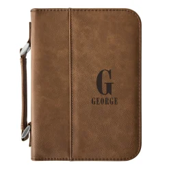 Initial and Monogram Bible Cover