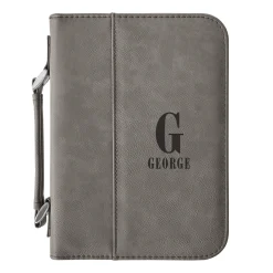 Initial and Monogram Bible Cover