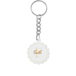 Initial And Name Acrylic Keychain