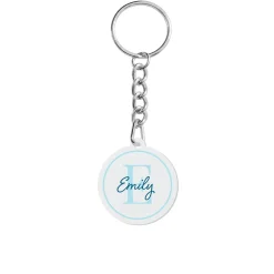 Initial And Name Acrylic Keychain