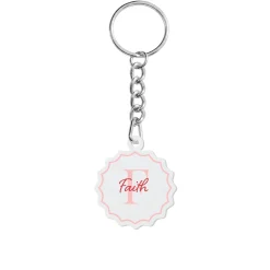 Initial And Name Acrylic Keychain