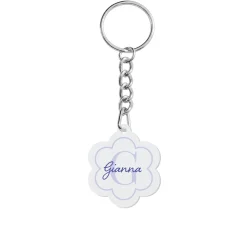 Initial And Name Acrylic Keychain