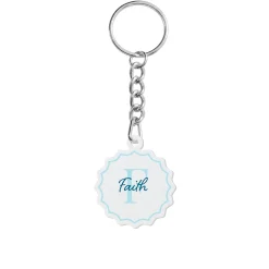 Initial And Name Acrylic Keychain