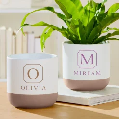 Initial and Name Planter