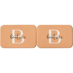 Initial and Name Rectangle Purse Mirror