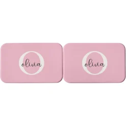 Initial and Name Rectangle Purse Mirror