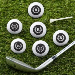 Initial Crest Golf Balls
