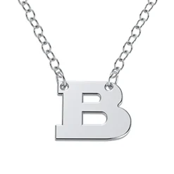 Initially Yours Monogram Letter Necklace