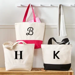 Initially Yours Zippered Tote