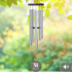 Initial & Name 30 inch Wind Chime