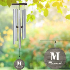 Initial & Name 30 inch Wind Chime