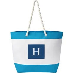 Initial Nautical Beach Bag