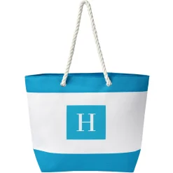 Initial Nautical Beach Bag