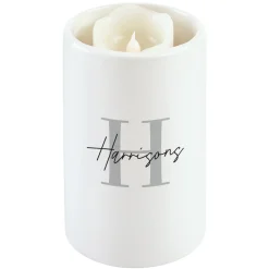 Initial with Name LED Candle