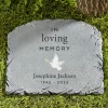In Loving Memory Arched Garden Stone