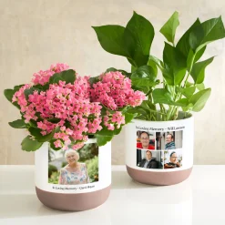 In Loving Memory Photo Planter
