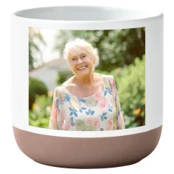 In Loving Memory Photo Planter