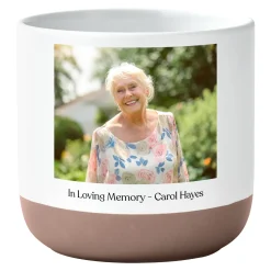 In Loving Memory Photo Planter