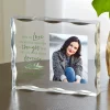 In Our Hearts Forever Photo Acrylic Block