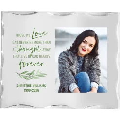 In Our Hearts Forever Photo Acrylic Block