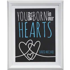 In Our Hearts Framed Print