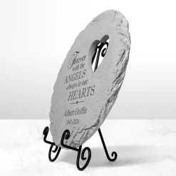 In Our Hearts Memorial Garden Stone