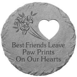 In Our Hearts Sympathy Garden Stones