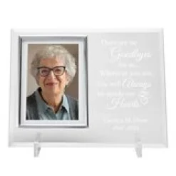 Inside My Heart Memorial Glass Frame