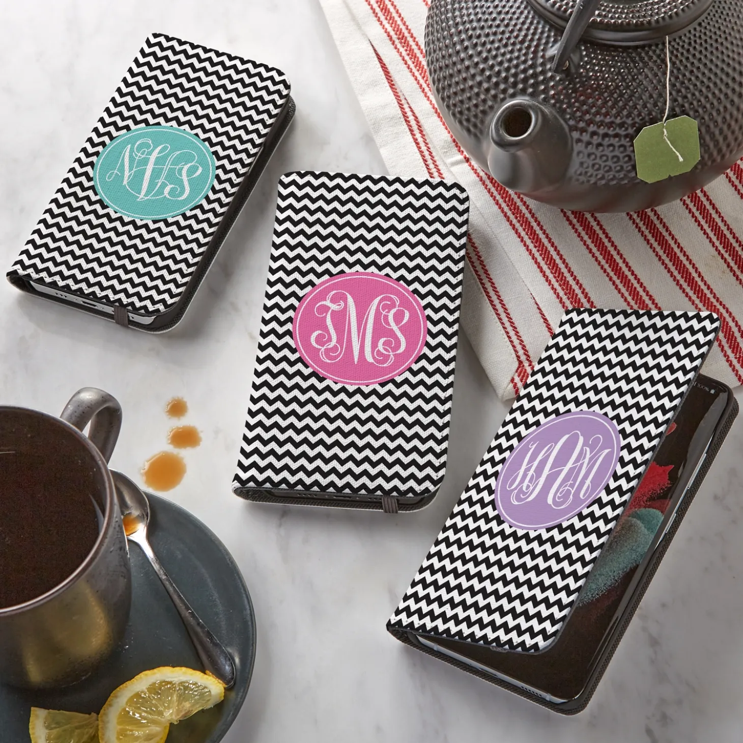 Interlocking Monogram Phone Folio Case