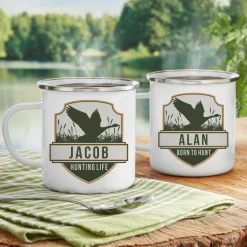 Into The Woods Metal Enamel Mug