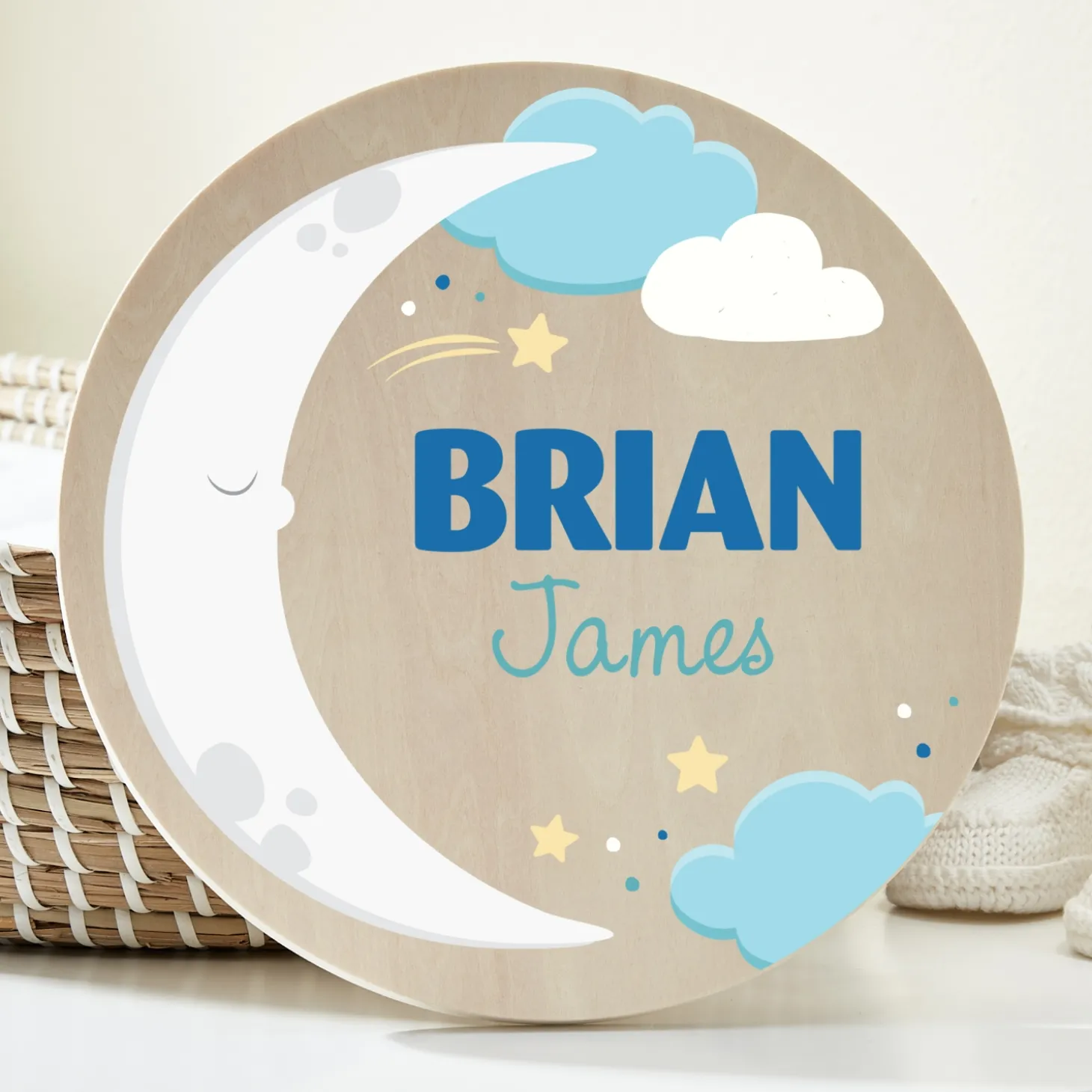 Introducing Baby Wood Circle with Stand