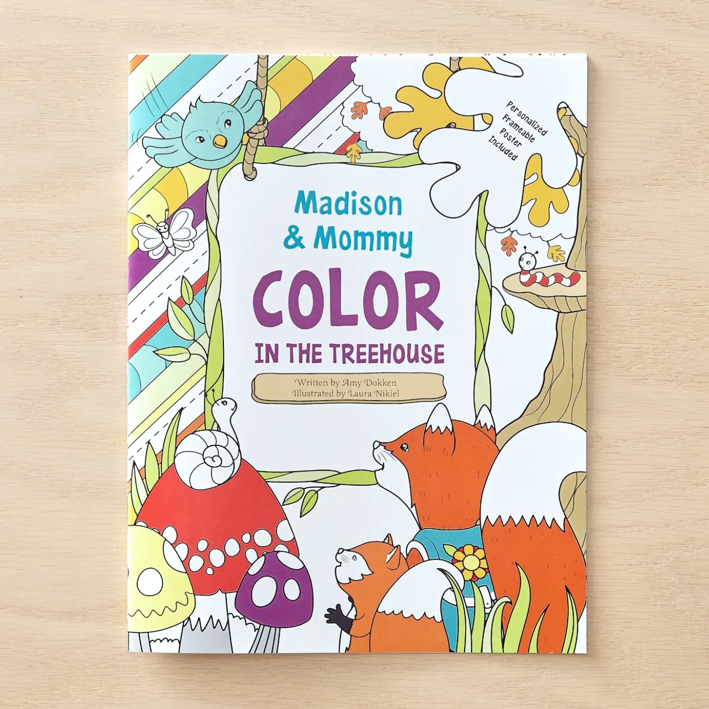 i See Me!® Color in the Treehouse Personalized Coloring Book
