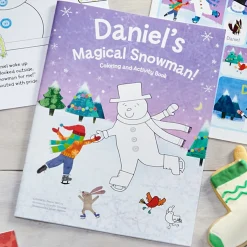 i See Me!® Holiday Personalized Coloring Book & Sticker Set