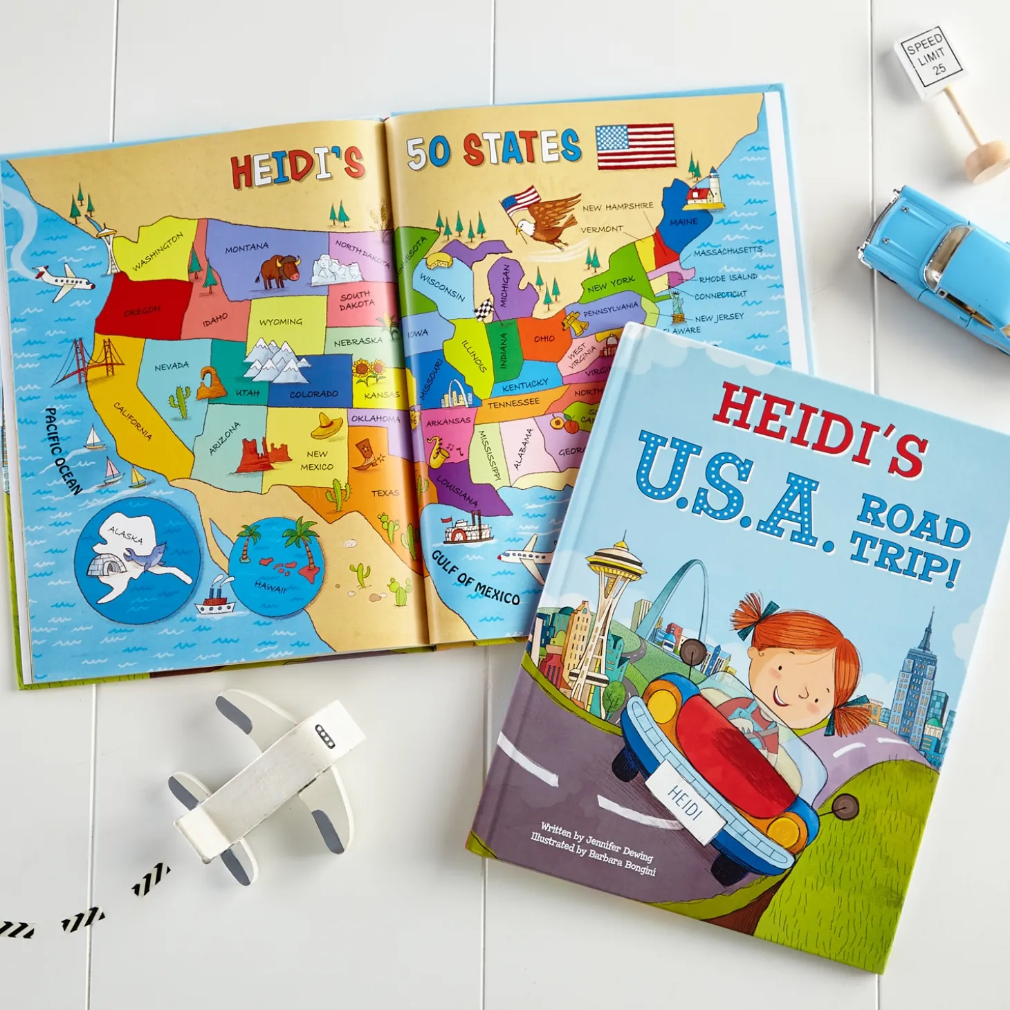 i See Me!® My USA Roadtrip Personalized Book