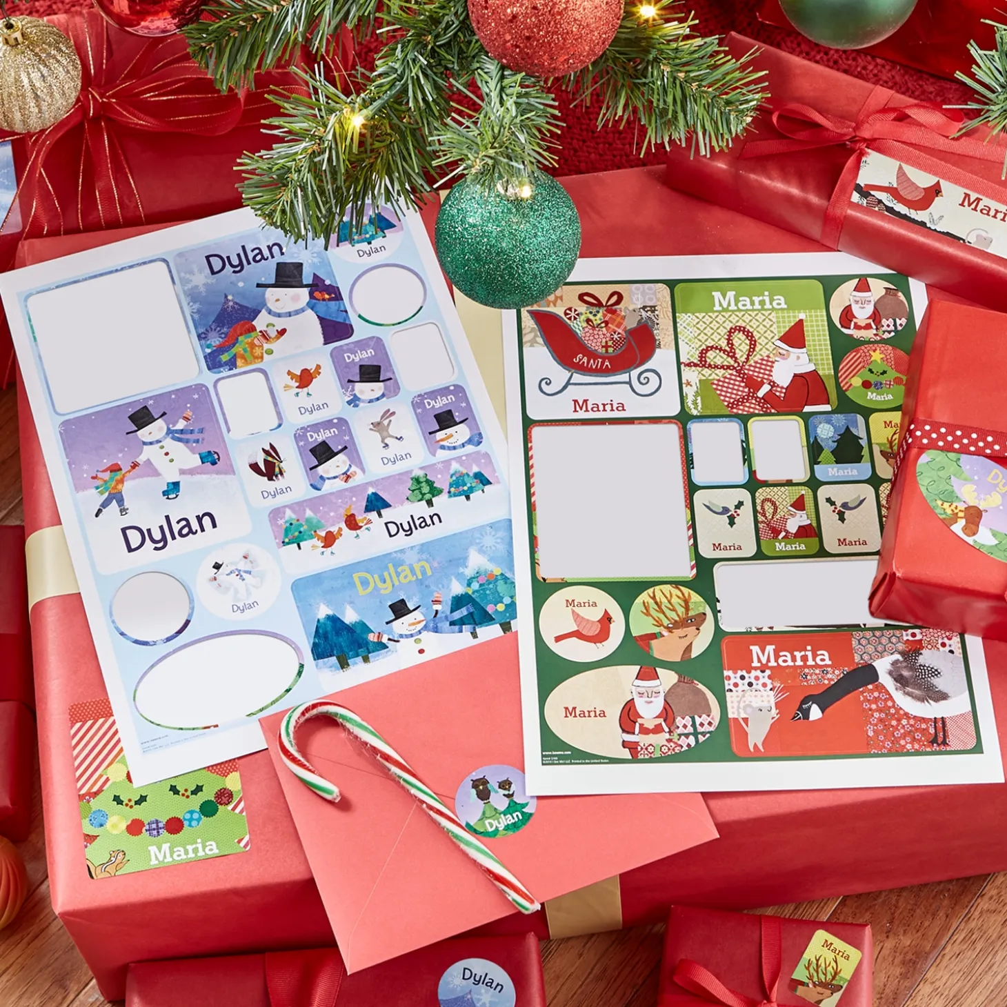 i See Me!® Personalized Christmas Stickers