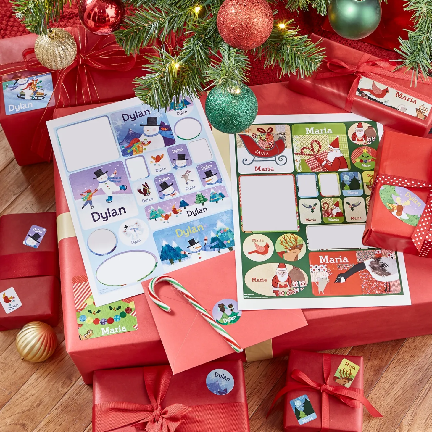 i See Me!® Personalized Christmas Stickers