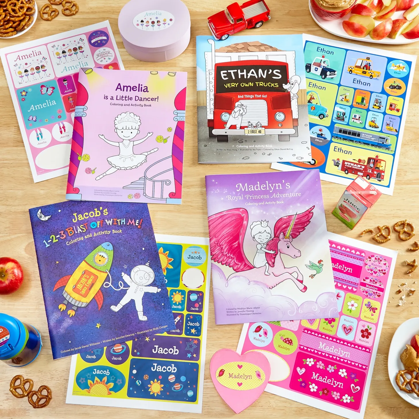 i See Me!® Personalized Coloring Book & Sticker Set