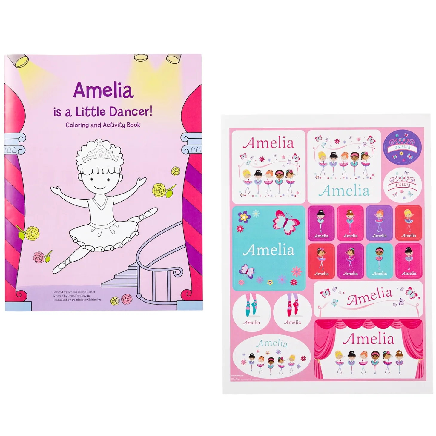 i See Me!® Personalized Coloring Book & Sticker Set