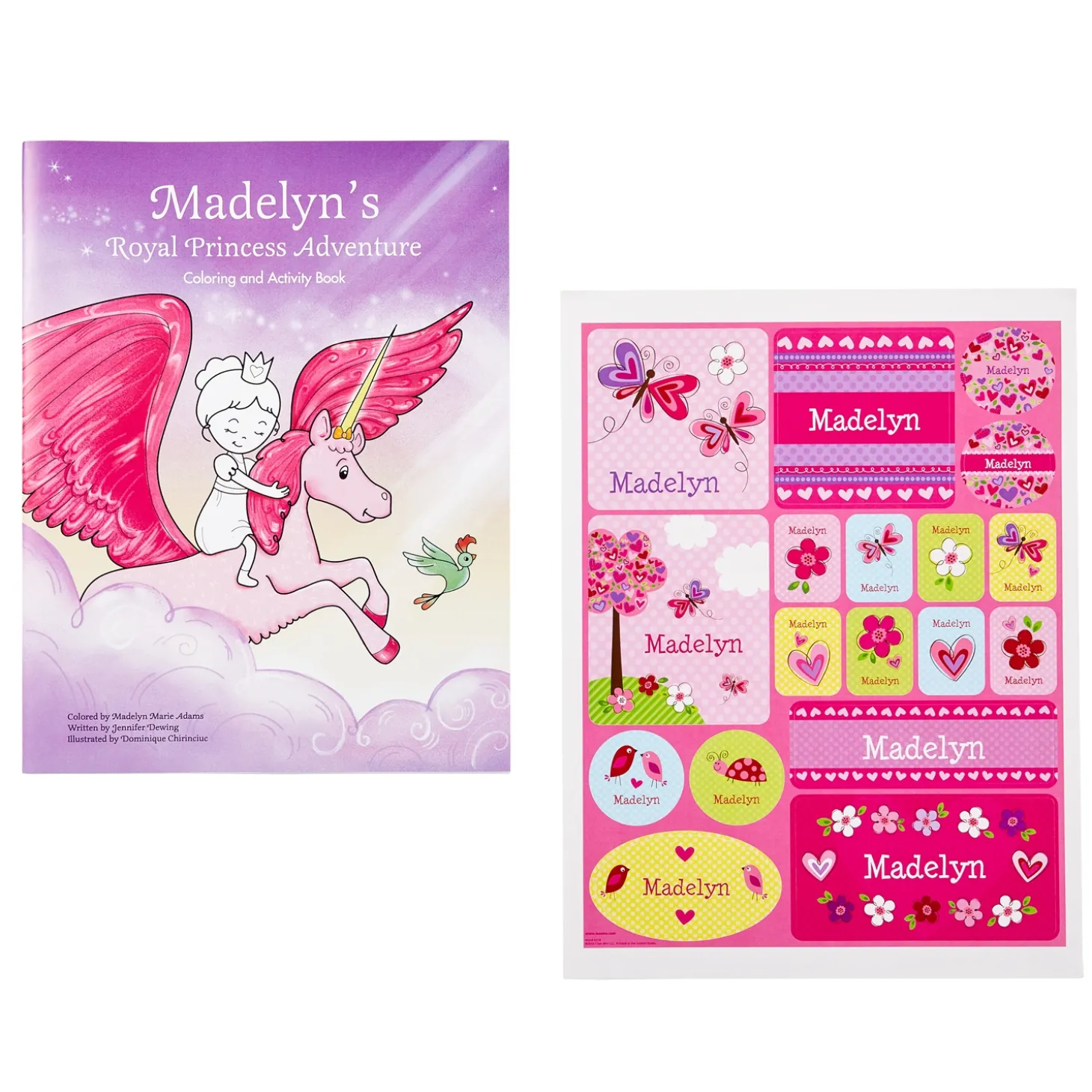 i See Me!® Personalized Coloring Book & Sticker Set