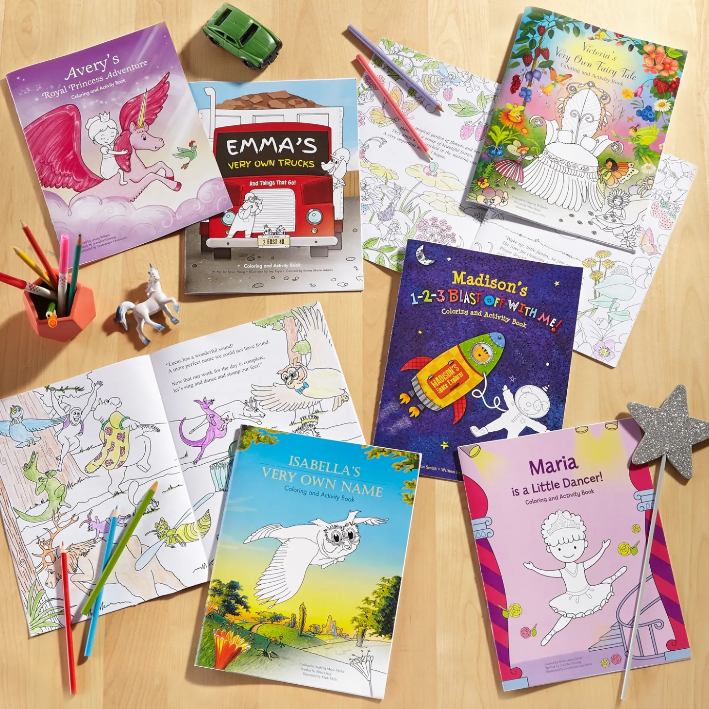 i See Me!® Personalized Coloring & Activity Books