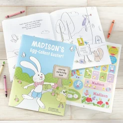 i See Me!® Personalized Eggcellent Coloring Book & Sticker Set