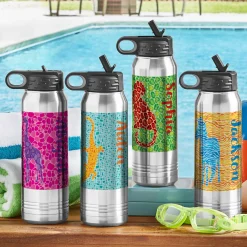 It's Wild Out There Stainless Steel Water Bottle