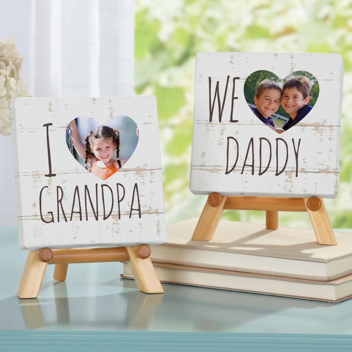 I/We Heart Photo Canvas
