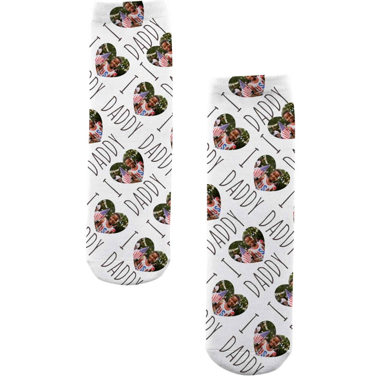 I/We Heart Photo Socks
